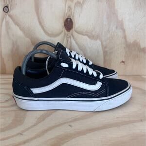 Vans Off The Wall - Old Skool - Sneakers - Black - Women's - 8.5